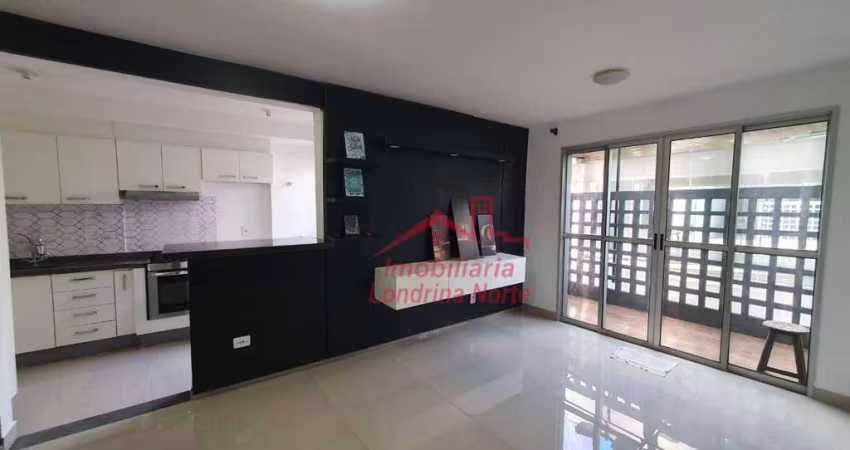 Apartamento com 2 dormitórios para alugar, 54 m² por R$ 1.550,00/mês - Vila Casoni - Londrina/PR