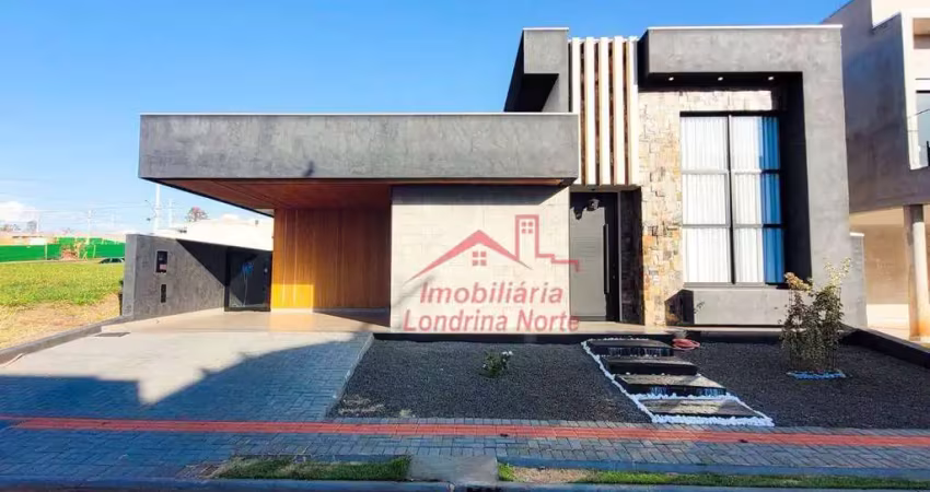 Casa com 2 dormitórios à venda, 151 m² por r$ 1.150.000 - cond. golden park 2 - marumbi - londrina/pr