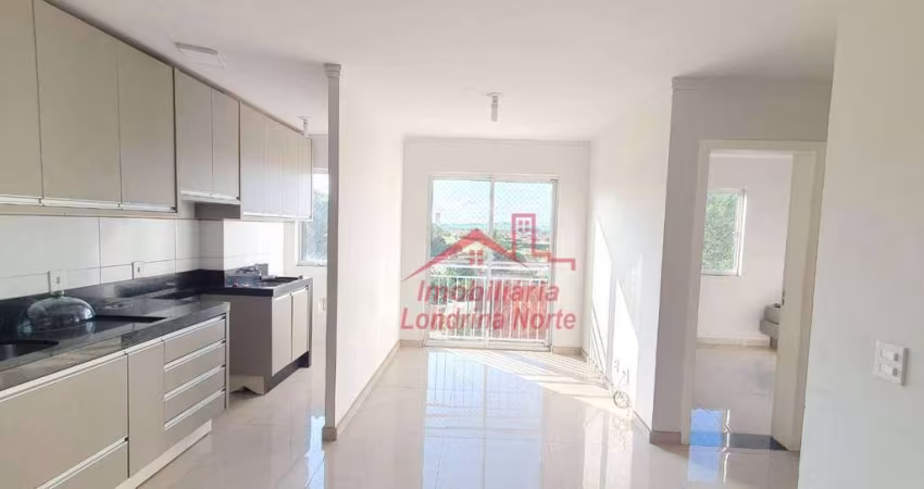 Apartamento com 2 dormitórios para alugar, 45 m² por R$ 1.600,00/mês - Heimtal - Londrina/PR