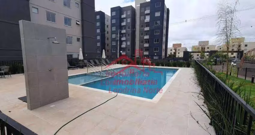 Apartamento com 2 dormitórios para alugar, 42 m² por r$ 1.315,00/mês - jardim maria celina - londrina/pr