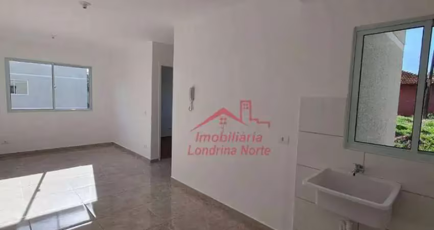 Apartamento com 2 dormitórios para alugar, 50 m² por r$ 1.085,00/mês - conjunto semiramis barros braga - londrina/pr