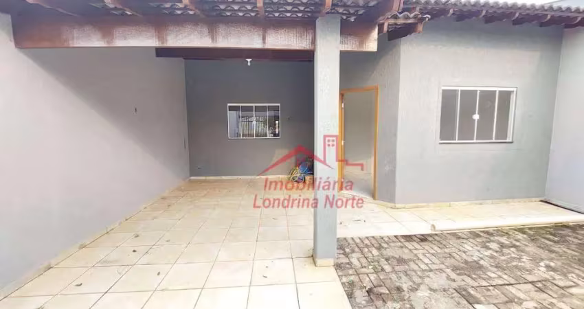 Casa com 3 dormitórios para alugar, 90 m² por R$ 1.700,00/mês - Residencial Quadra Norte - Londrina/PR