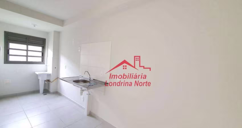Apartamento com 2 dormitórios para alugar, 45 m² por R$ 1.250,00/mês - Conjunto Vivi Xavier - Londrina/PR