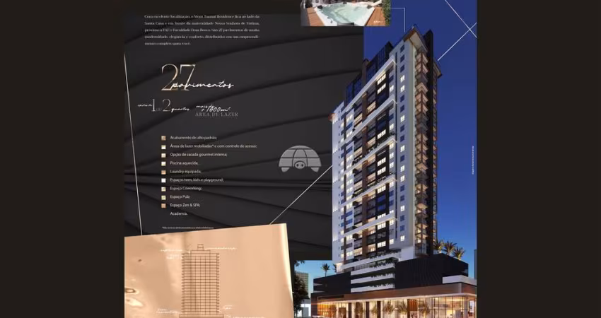Apartamento com 1 quarto à venda na Avenida Visconde de Guarapuava, 3116, Centro, Curitiba