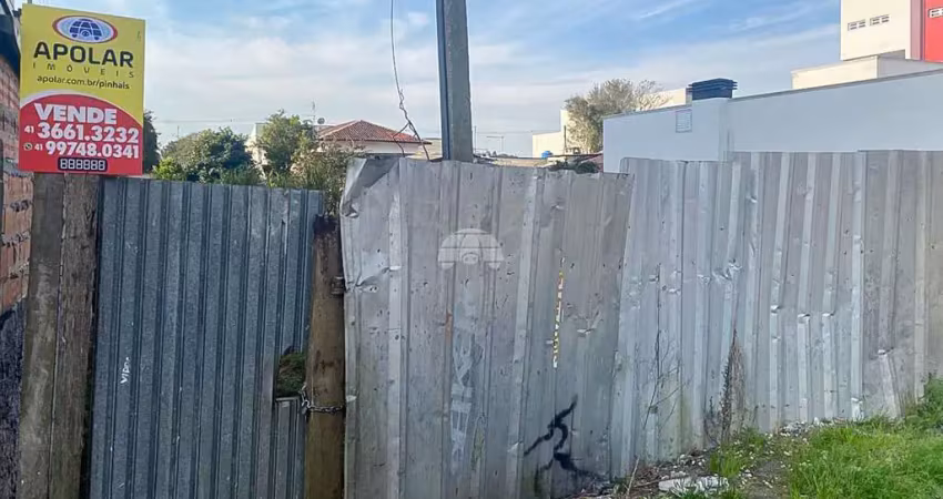 Terreno à venda na Rua Antônio de Andrade, 793, Maria Antonieta, Pinhais