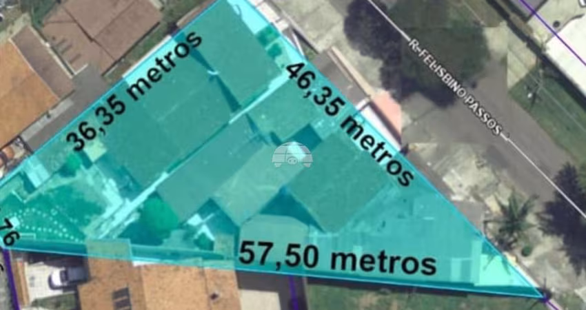 Terreno à venda na Rua Felisbino Passos, 455, Tingui, Curitiba
