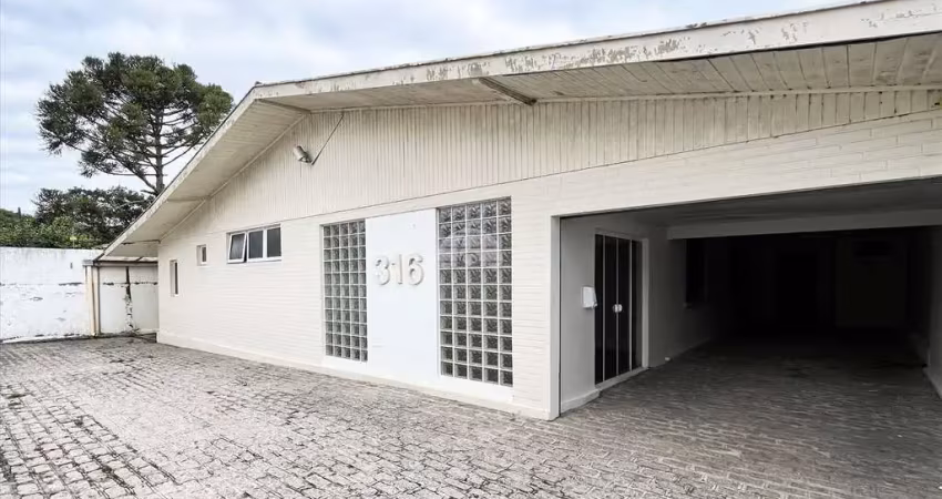 Casa comercial para alugar na Rua Alcebíades Plaisant, 316, Água Verde, Curitiba