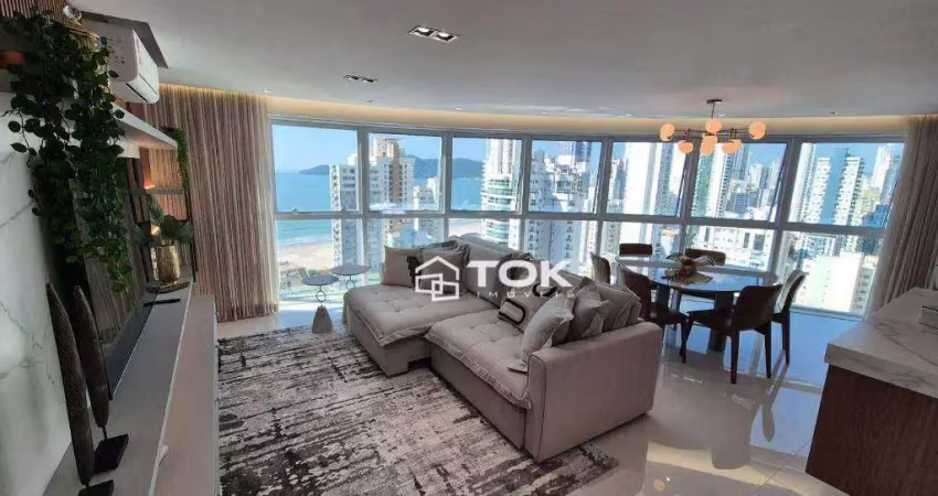 Apartamento com 3 dormitórios à venda, 131 m² por r$ 4.450.000,00 - centro - balneário camboriú/sc