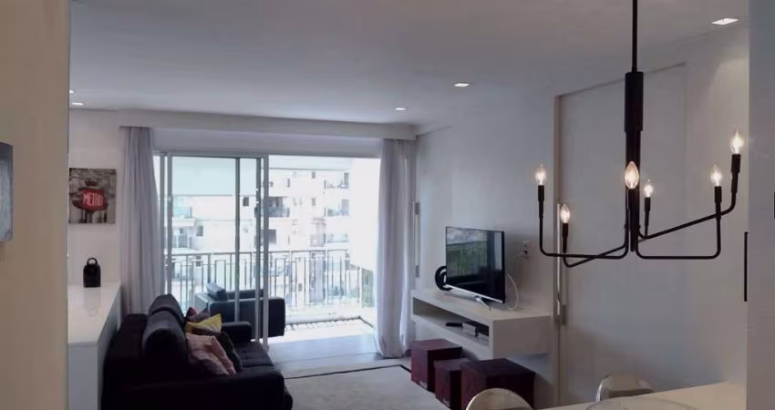 Apartamento com 1 dormitório para alugar, 50 m² por R$ 6.830,58/mês - Alphaville Conde II - Barueri/SP