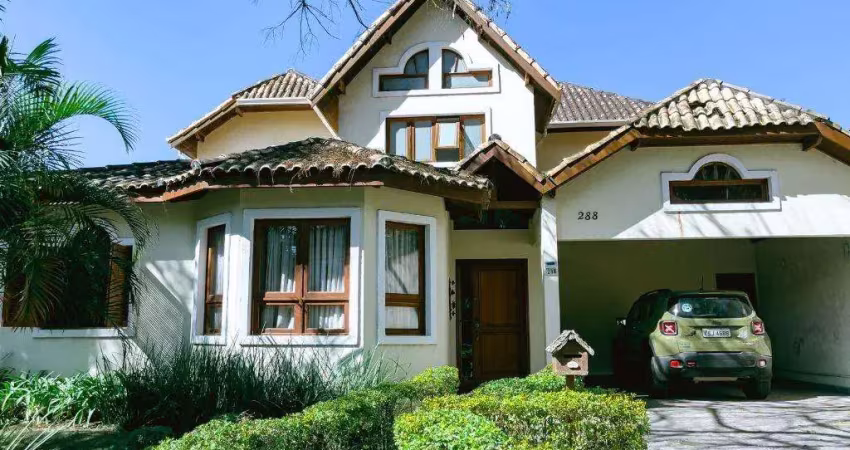 Casa à venda em jandira, nova higienópolis, com 3 suítes, com 360 m², condomínio nova higienópolis