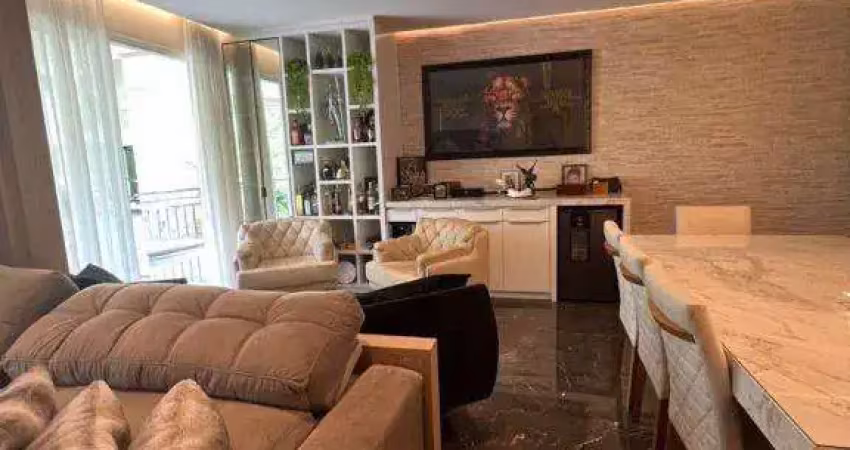 Apartamento à venda em santana de parnaíba, tamboré, com 3 suítes, com 122 m²