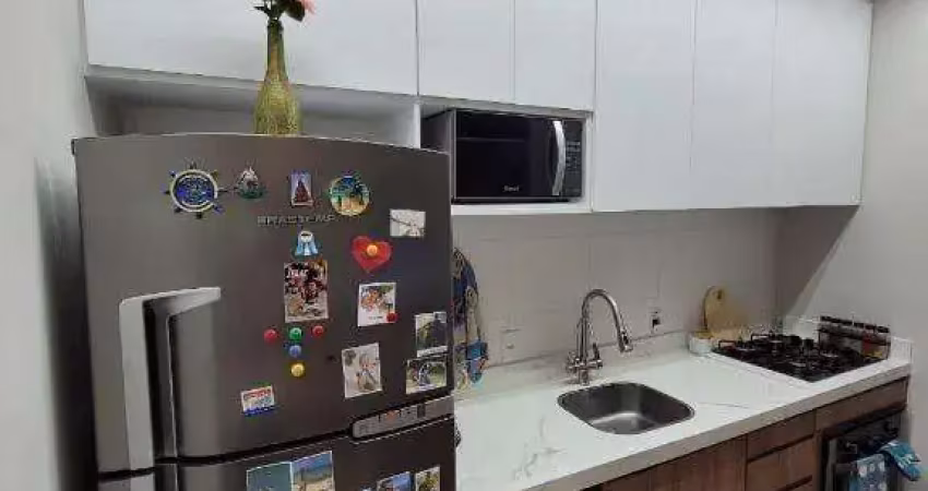 Apartamento à venda em barueri, jardim tupanci, com 2 quartos, com 44 m²