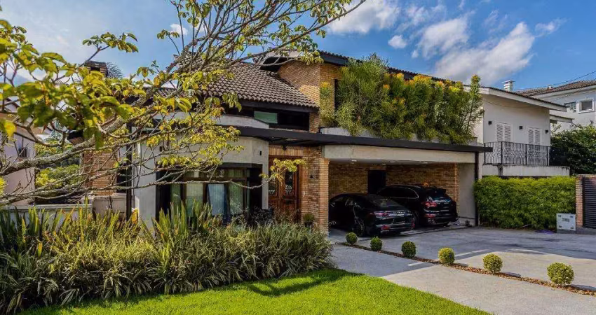 Casa à venda em santana de parnaíba,  alphaville, com 4 suítes, com 500 m², residencial onze