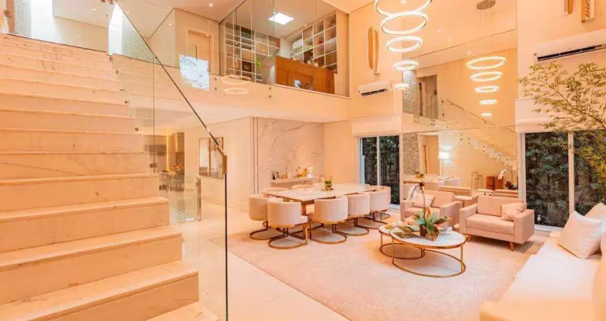 Casa à venda em santana de parnaíba,  alphaville, com 4 suítes, com 410 m², residencial burle marx