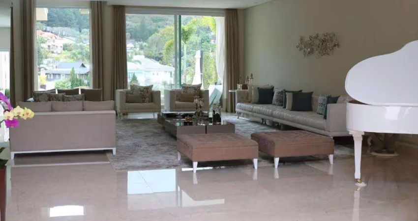Casa à venda em barueri, alphaville, com 5 suítes, com 740 m², residencial dez