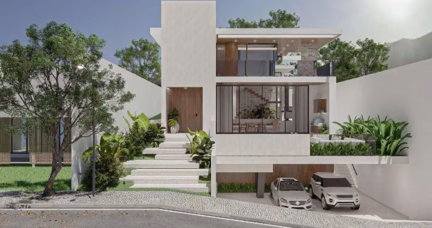 Casa à venda em santana de parnaíba, alphaville, com 4 suítes, com 400 m², gênesis 2