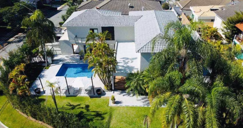 Casa à venda em santana de parnaíba,  alphaville, com 4 suítes, com 460 m², residencial seis