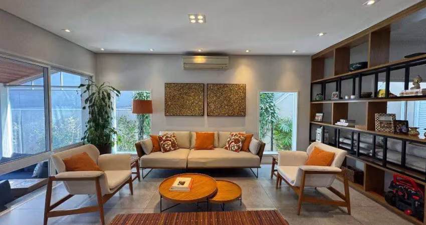 Casa à venda em santana de parnaíba,  alphaville, com 3 suítes, com 280 m², residencial seis