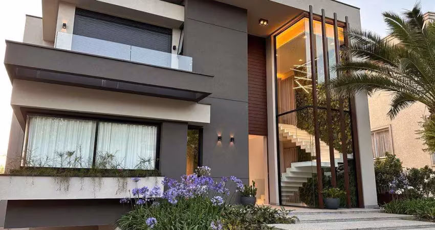 Casa à venda em barueri, centro comercial jubran, com 5 suítes, com 630 m², condomínio tamboré dez