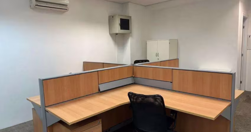Sala para alugar em barueri, alphaville, com 52 m², edifício cea ii