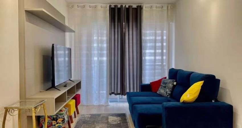 Apartamento com 1 dormitório para alugar, 49 m² por R$ 5.950/mês - Alphaville - Barueri/SP