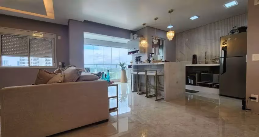 Apartamento com 1 dormitório, 74 m² - venda por R$ 850.000,00 ou aluguel por R$ 6.062,50/mês - Bethaville I - Barueri/SP
