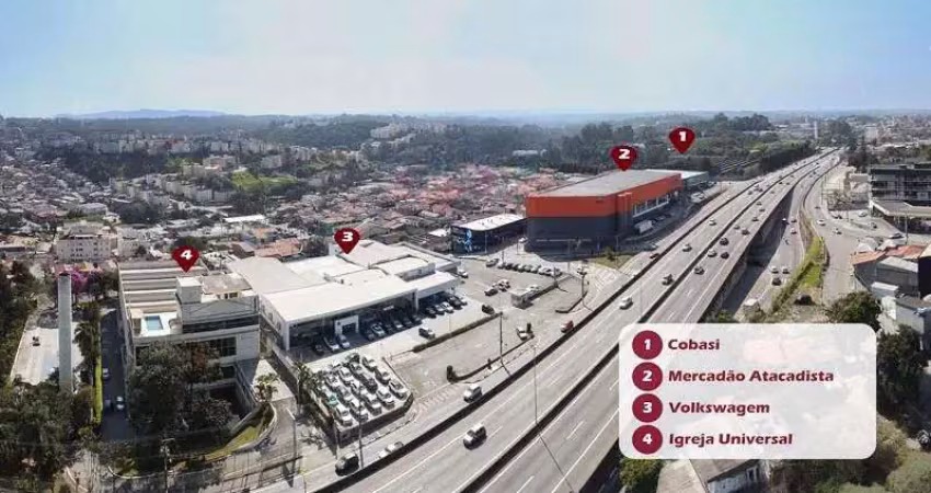 Galpão para alugar, 540 m² por r$ 21.700/mês - jardim rosalina - cotia/sp