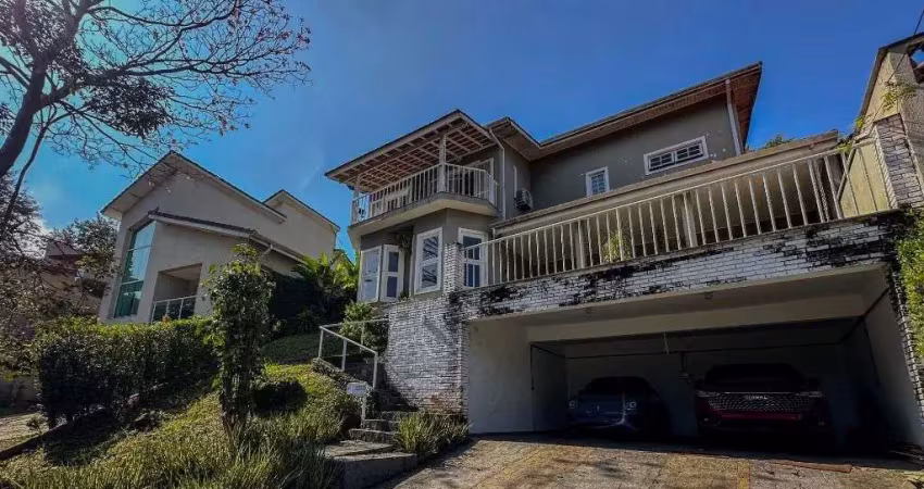 Casa com 4 dormitórios à venda, 434 m² por r$ 2.500.000,00 - tarumã - santana de parnaíba/sp