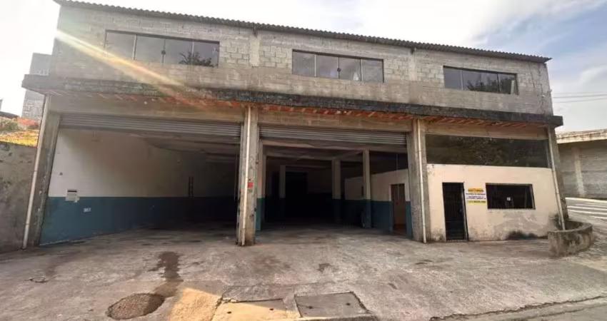 Galpão para alugar, 340 m² por r$ 4.500/mês - ana cristina ii - jandira/sp