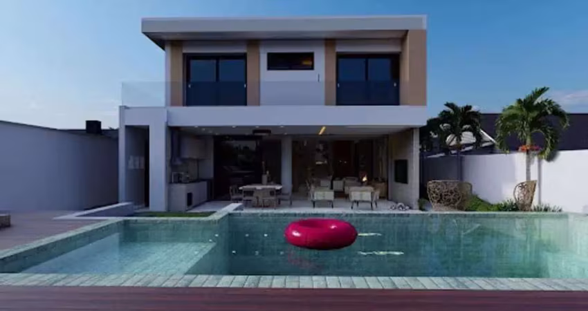 Casa à venda em santana de parnaíba,  alphaville, com 4 suítes, com 440 m², gênesis 2