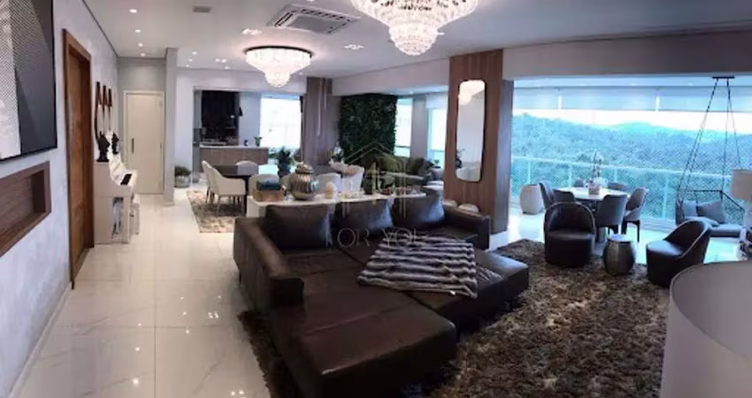 Apartamento à venda em santana de parnaíba, residencial três (tamboré), com 2 suítes, com 280 m²