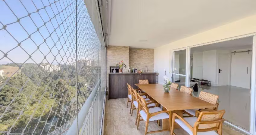 Apartamento à venda em santana de parnaíba, tamboré, com 3 suítes, com 158 m²