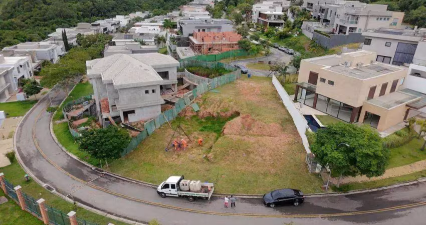 Terreno à venda em santana de parnaíba,  alphaville, residencial burle marx