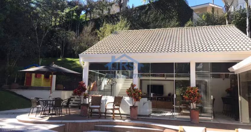 Sobrado à venda em santana de parnaíba, residencial dez (alphaville), com 5 suítes, com 597 m²