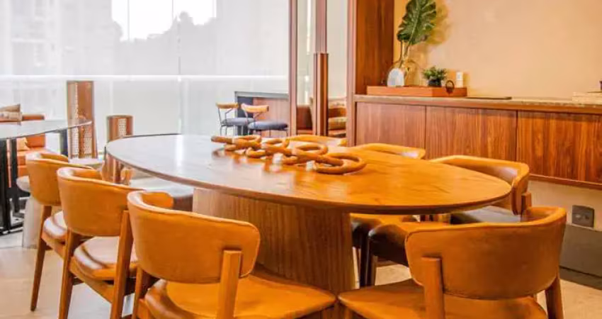 Apartamento à venda em santana de parnaíba, centro empresarial tamboré, com 3 suítes, com 140 m²