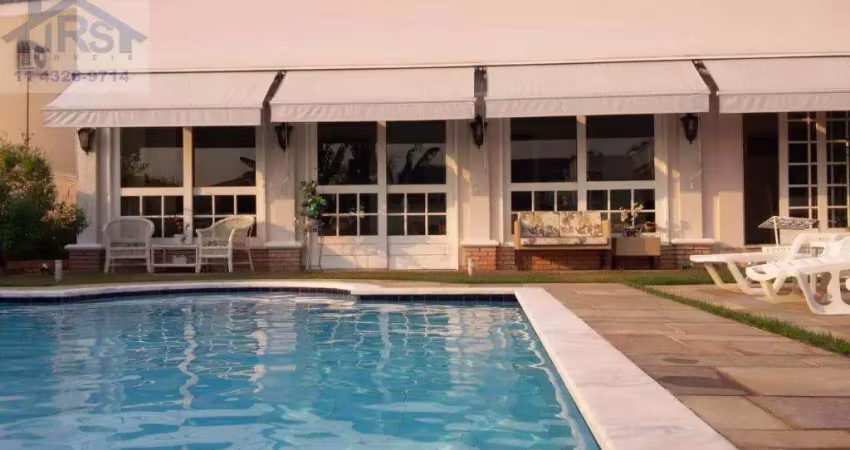 Sobrado com 5 dormitórios à venda, 560 m² por r$ 3.900.000,00 - residencial dez (alphaville) - santana de parnaíba/sp
