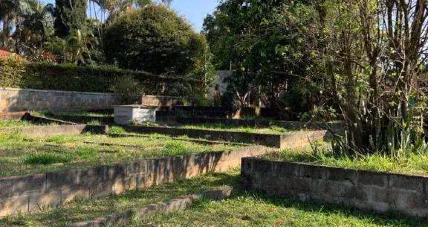 Terreno à venda em santana de parnaíba, jardim rancho alegre, não está em condomínio