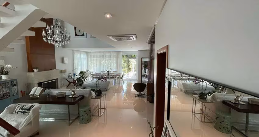 Casa à venda em santana de parnaíba,  alphaville, com 4 suítes, com 400 m², gênesis 1