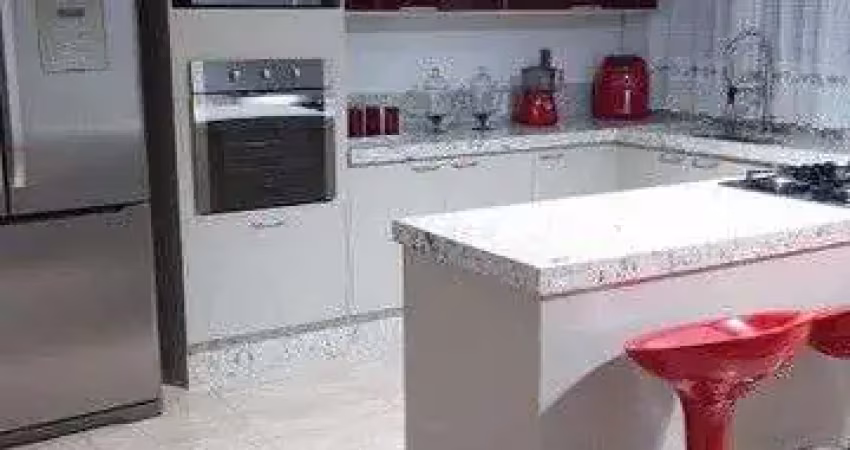 Sobrado com 3 dormitórios à venda, 179 m² por R$ 744.000,00 - Guaturinho - Cajamar/SP