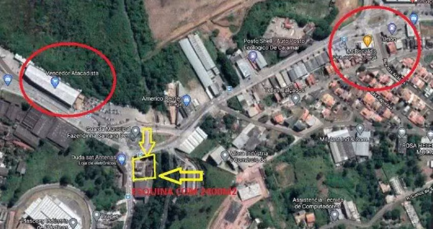 Área comercial à venda, 2420 m² por r$ 5.200.000 - parque panorama ii (fazendinha) - santana de parnaíba/sp