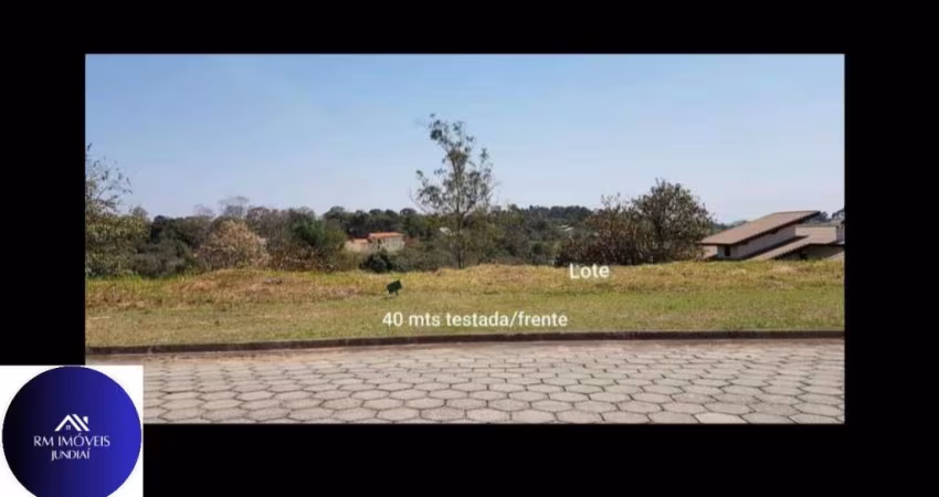 Terreno em condomínio fechado à venda na Avenida Cassatella, 177, Ivoturucaia, Jundiaí