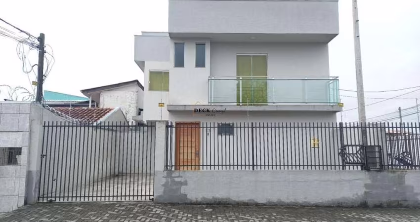 Excelente sobrado no Bairro Cajuru com 76m², 2 dormitórios sendo suítes e 1 vaga de garagem à venda em Curitiba - PR