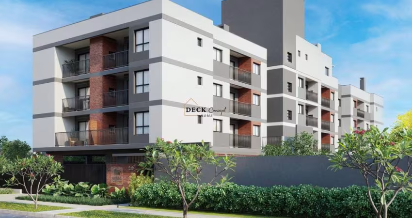 APARTAMENTO COM SACADA E CHURRASQUEIRA NO RESIDENCIAL SERRA DA CANASTRA O SEU LAR EM PINHAIS!