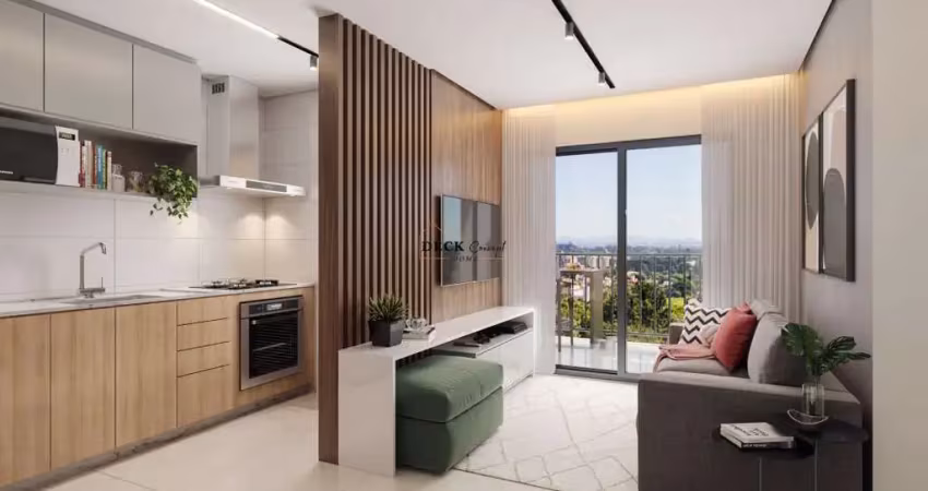 Apartamento em pinhais com 32,83m², 2 dormitórios e 1 vaga - pinhais - pr