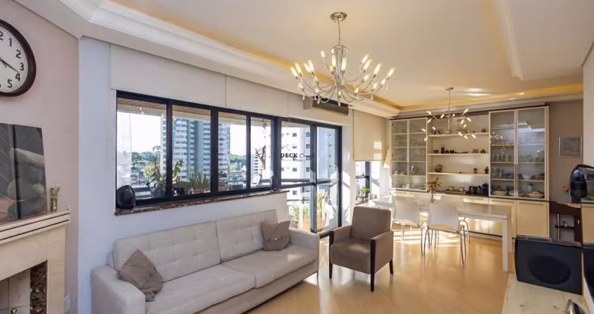 Apartamento semi-mobiliado no Ecoville com 177m², 4 dormitórios ( sendo 1 suíte ) e 3 vagas de garagem - Mossunguê - Curitiba - PR