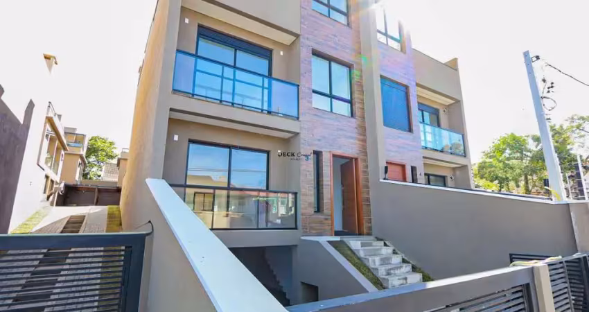 Sobrado triplex para alugar no tingui, curitiba – pr | 3 quartos e 4 vagas de garagem