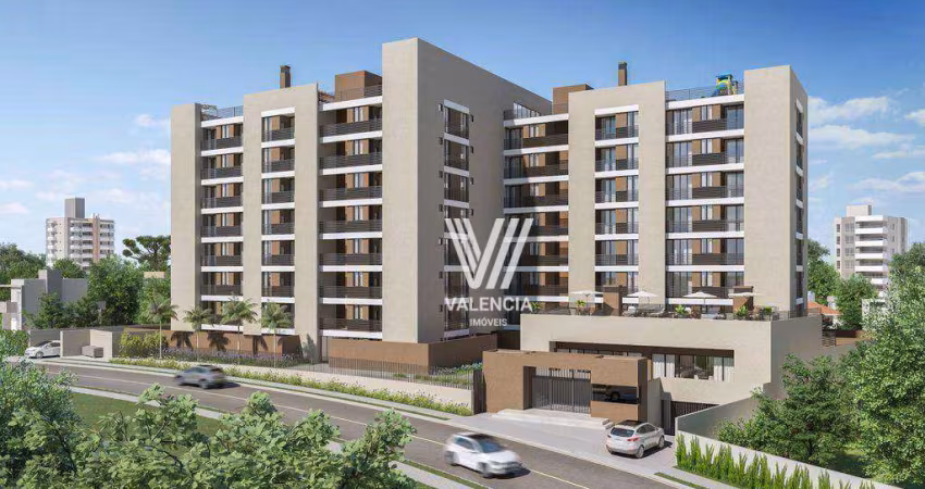 Santorini | 2 dorm | Vaga | 44 m² priv | Atuba - Curitiba/PR
