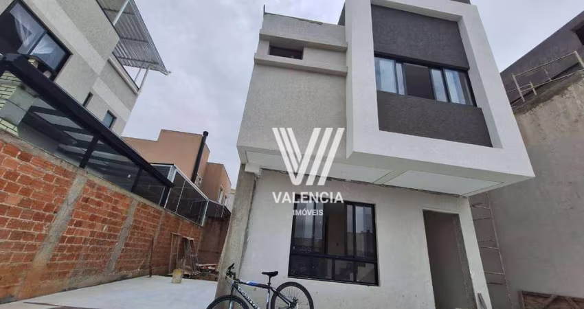 Sobrado em Condominio | 3 dorm | Suíte | 2 vagas | 103 m² priv | Alto Boqueirão - Curitiba/PR