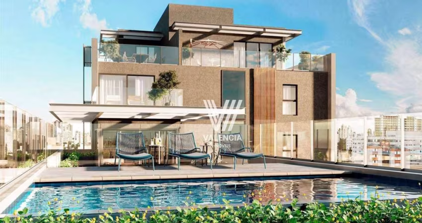 Mozine Wellness Design | 2 dorm | Suíte | Vaga | 55 m² priv | Juvevê - Curitiba/PR