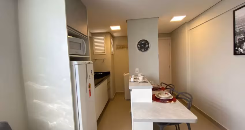La tour residence | centro | 1 quarto andar alto  | mobiliado | 34m² priv